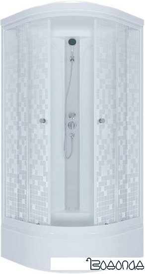 Душевая кабина Triton Стандарт В ДН4 90x90 (мозаика) фото 1