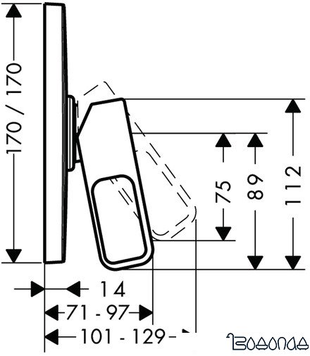 Смеситель Axor Urquiola 11625000