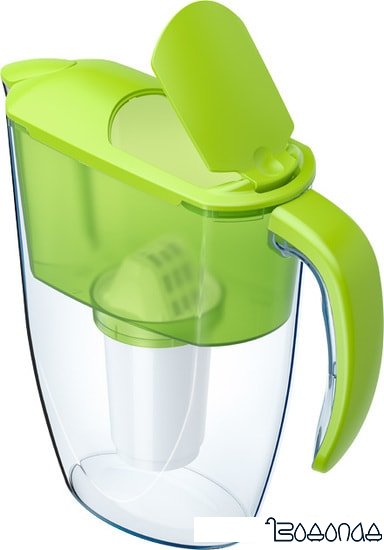 Кувшин АКВАФОР Смайл (зеленый) фото 4