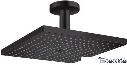 Верхний душ Hansgrohe Raindance E 300 1jet 26250670 (черный матовый) фото 1