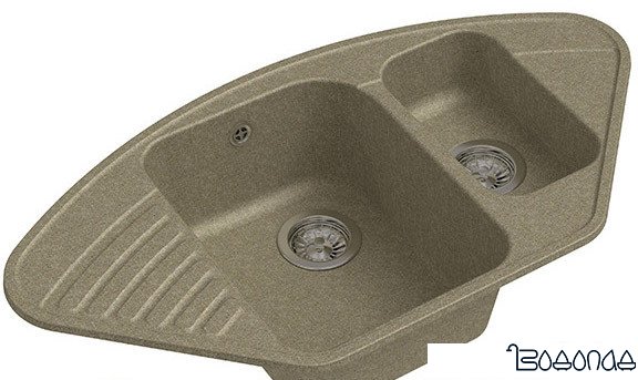Кухонная мойка GranFest QUARZ Z-14 (песочный)