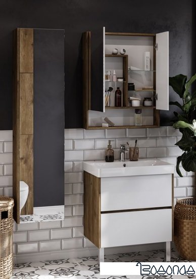 Мебель для ванных комнат Акватон Тумба под умывальник Сканди 70 1A251801SDZ90