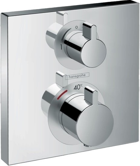 Смеситель Hansgrohe Ecostat Square 15714000 фото 1