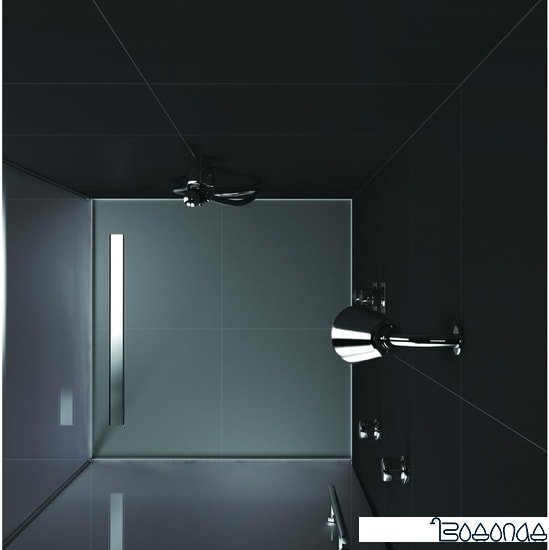 Трап/канал Berges Wasserhaus B1 Keramik 600 091017 (хром глянец) фото 2