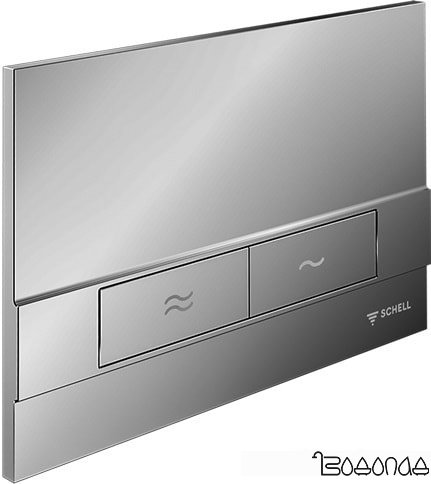 Панель смыва Schell Board (хром матовый) 031206499