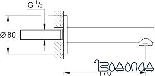 Излив Grohe Concetto 13280001