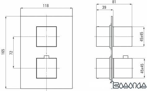 Смеситель Deante Box BXY NEAT