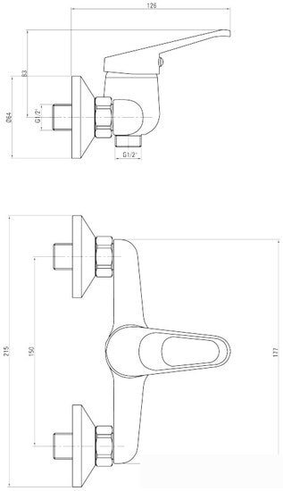 Смеситель Deante Neo Lobo BYU 041M