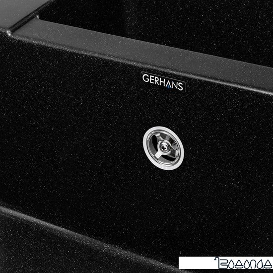 Кухонная мойка Gerhans C10 (оникс) фото 4 Кухонная мойка Gerhans C10 (оникс) фото 4
