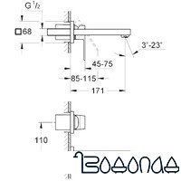 Смеситель Grohe Eurocube 19895000