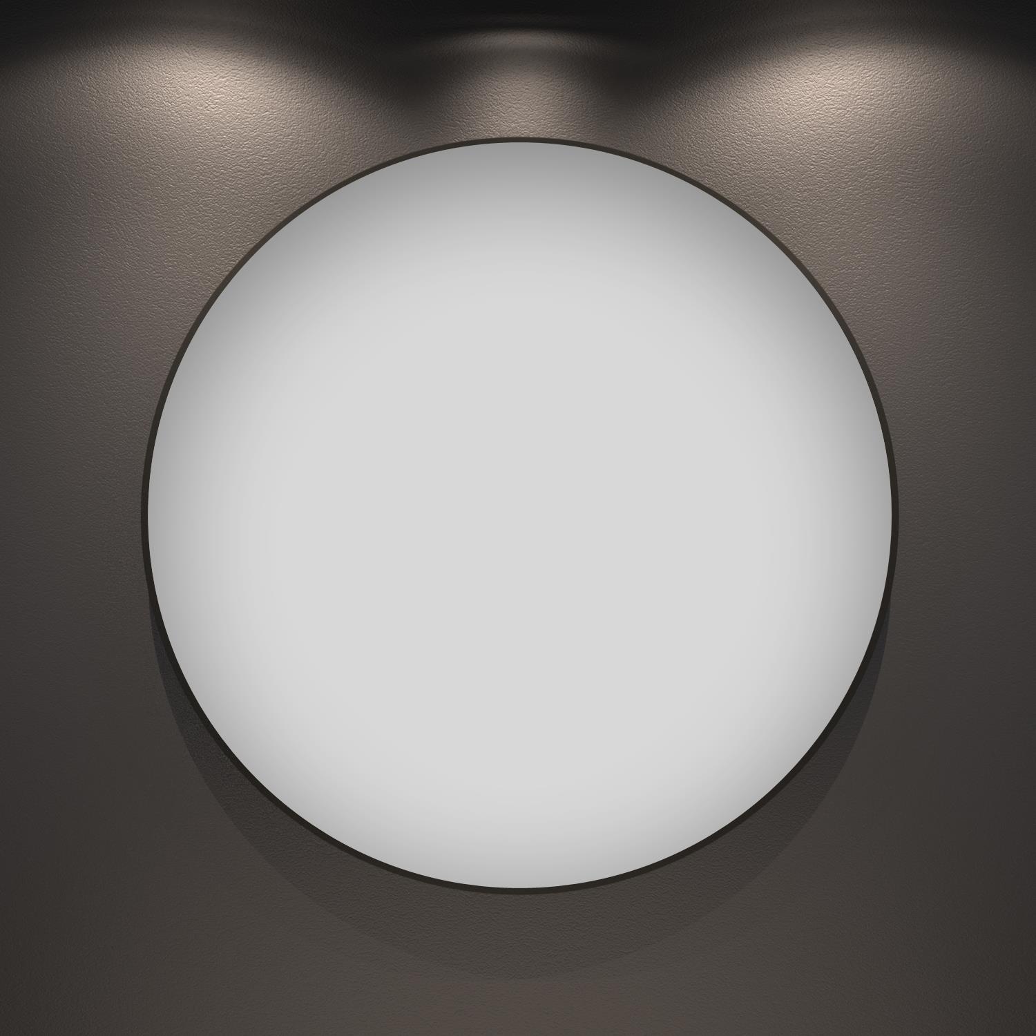 Зеркало диаметром 65 см в интерьере