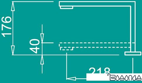 Смеситель Elleci Fusion Chrome