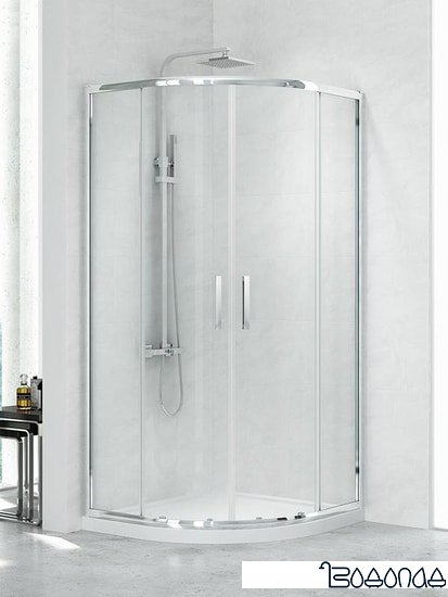 Душевой уголок NEW TRENDY New Praktic 2Д 80x80 K-0301 фото 1