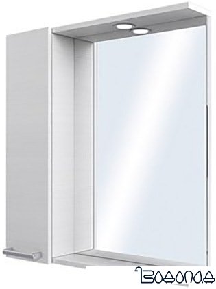 Акватон Шкаф с зеркалом Ронда 60 1A205102RSC2L