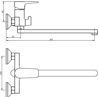 Смеситель RedBlu Origin Evo 2 789500000
