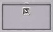 Кухонная мойка Aquasanita Delicia SQD101AW (alumetallic 202)