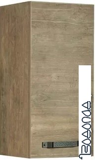 Акватон Шкаф-полупенал Фабрик 34 1A242803LTDY0 (дуб кантри)