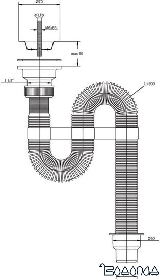 Сифон Wirquin Vir 30980312