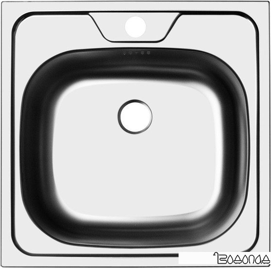 Кухонная мойка Ukinox CLM480.480 GT6C 0C Кухонная мойка Ukinox CLM480.480 GT6C 0C