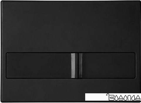 Панель смыва Berges Wasserhaus Novum L5 Soft Touch (черный)