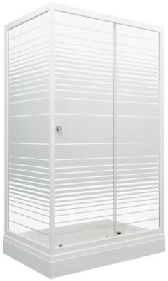 Душевой уголок Triton Фьюжн А1 100х80 (полосы)