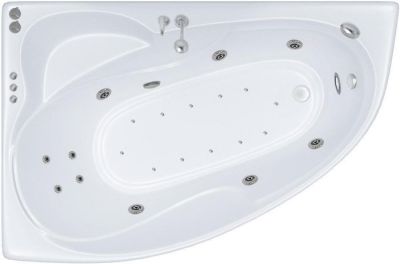 Ванна Triton Изабель гидромассажная 170x100L Премиум