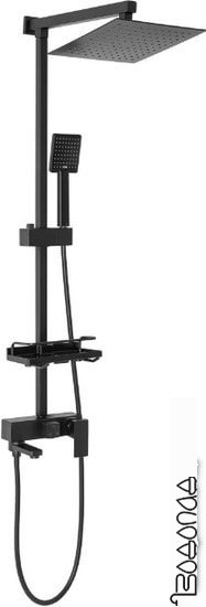 Душевая система Rea Jack REA-P7009 (черный) фото 1