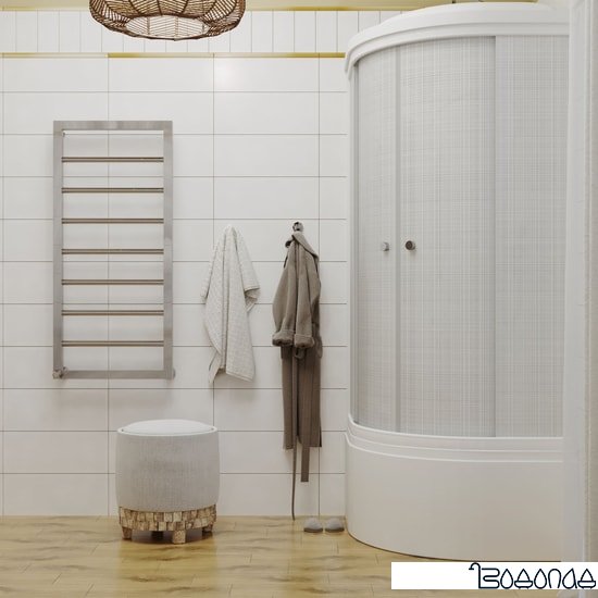 Душевая кабина Triton Стандарт Б3 90x90 (белый лен) фото 4