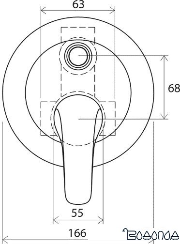 Смеситель Ravak Rosa-RS 061.00 [X070014] фото 4