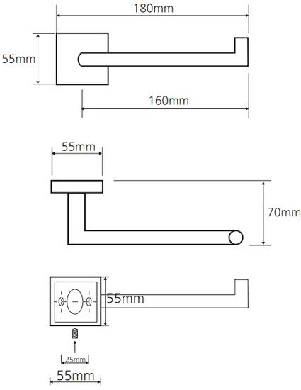 Держатель для туалетной бумаги Bemeta Beta 132212032