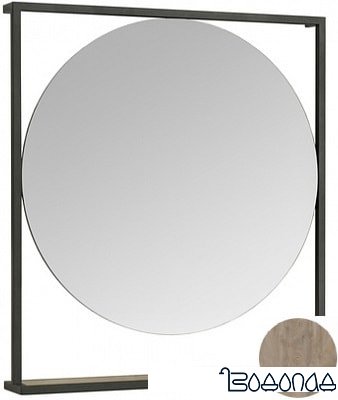 Акватон Зеркало Фабрик 80 1A242602LTDY0 (дуб кантри)