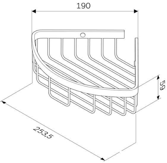 Мебель для ванных комнат AM.PM Полка Sense L A7452100