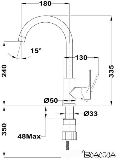 Смеситель TEKA Mallorca 329156210