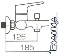 Смеситель Bravat Pure F6105161C-01
