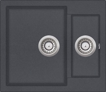 Кухонная мойка Aquasanita Tesa SQT150AW (графит 222)