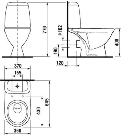 Унитаз Jika Baltic 8242860002429
