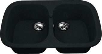 Кухонная мойка Vigro Vigronit VG502 151009 (обсидиан) Кухонная мойка Vigro Vigronit VG502 151009 (обсидиан)