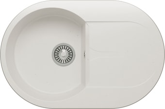Кухонная мойка Polygran Atol-760 (белый хлопок 36) Кухонная мойка Polygran Atol-760 (белый хлопок 36)