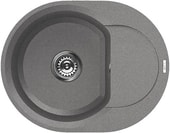 Кухонная мойка Elleci Easy Round 600 Titanium 73