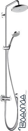 Душевая система Hansgrohe Croma 220 Showerpipe Reno (27224000) фото 1
