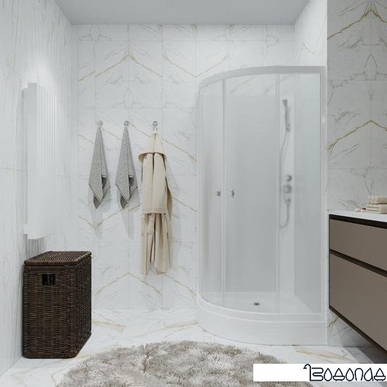 Душевая кабина Triton Риф А3 ДН01 90х90 без крыши (шиншила)