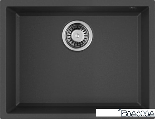 Кухонная мойка Omoikiri Tedori 54-U-BL (черный)