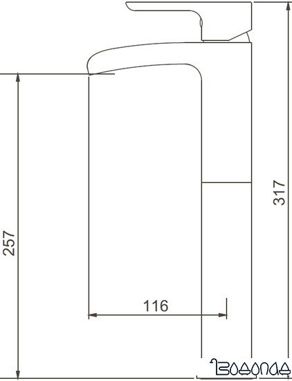 Смеситель Gappo G1048-31