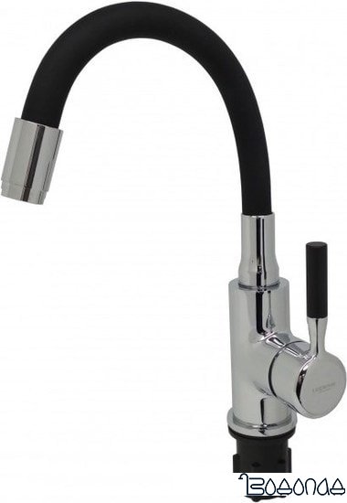 Смеситель Ledeme L1399-2 (хром/черный)