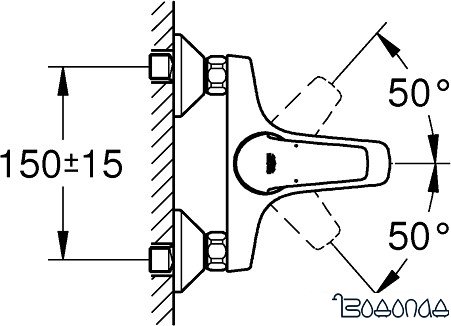 Смеситель Grohe BauFlow DN 15 23756000