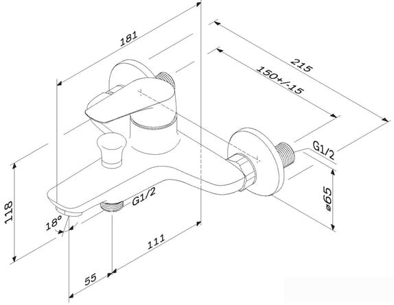 Смеситель AM.PM Joy F85E10000 фото 2