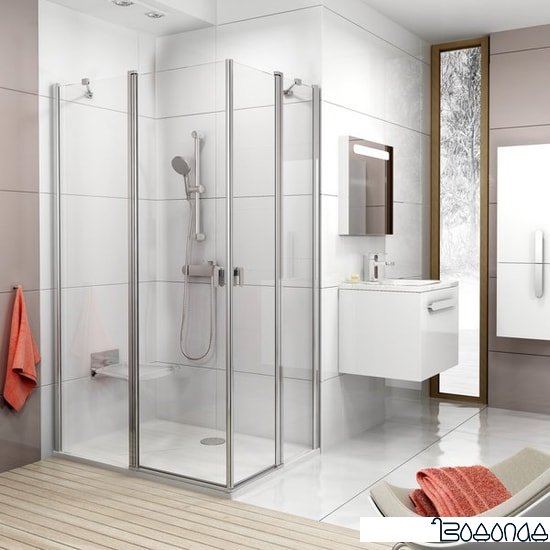 Душевая дверь Ravak CRV2 120 (сатин/прозрачное)