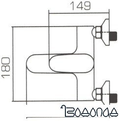 Смеситель Bravat Pure F6105161C-01