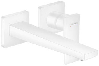 Смеситель Hansgrohe Metropol 32526700 (белый матовый)