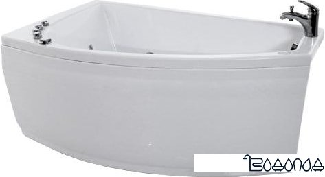 Ванна Triton Бэлла 140x76R (с каркасом, экраном и сифоном)